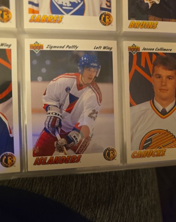 1991-92 Upper Deck #71 Zigmund Palffy — front