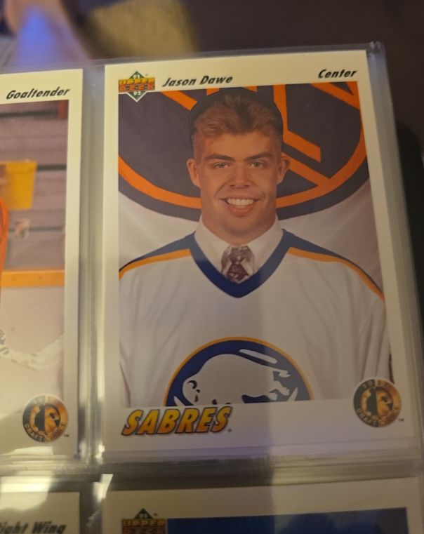 1991-92 Upper Deck #75 Jason Dawe — front