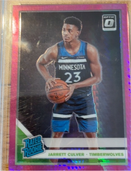 2019-20 Donruss Optic #160 Jarrett Culver — front