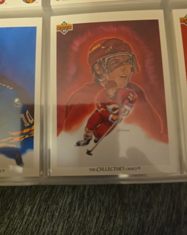 1991-92 Upper Deck #80 Theoren Fleury — front