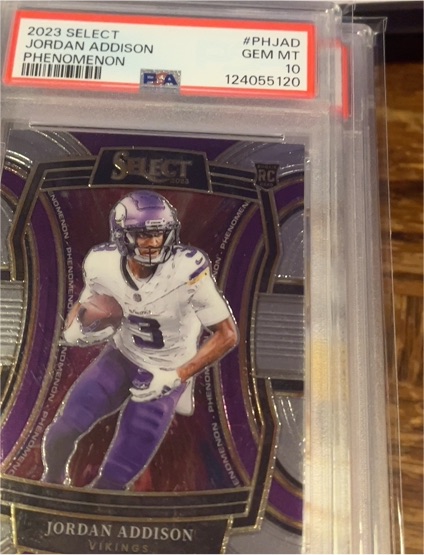 2023 Panini Select #PH-JAD Jordan Addison Phenomenon Rookie — front