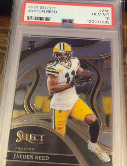 2023 Panini Select #258 Jayden Reed — front