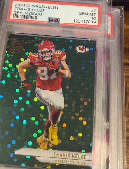 2024 Donruss Elite #2 Travis Kelce — front