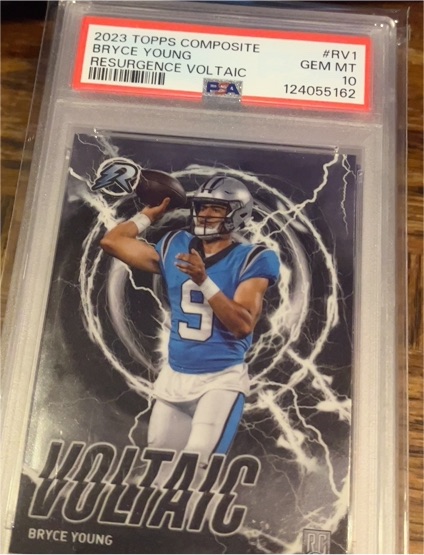 2023 Topps Composite #RV-1 Bryce Young Resurgence Voltaic — front