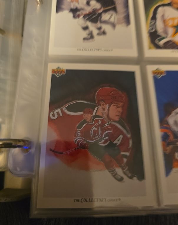 1991 Upper Deck The Collector's Choice Scott Stevens — front
