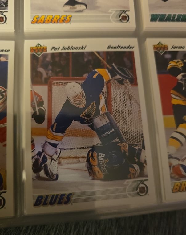 1991-92 Upper Deck #107 Pat Jablonski — front