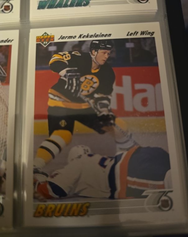 1991-92 Upper Deck #108 Jarmo Kekalainen — front
