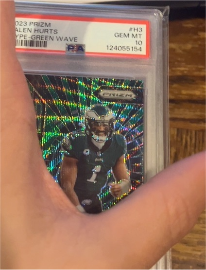 2023 Panini Prizm #H3 Jalen Hurts — front