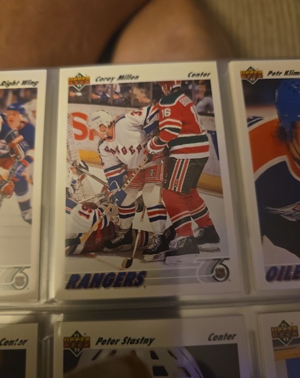1991-92 Upper Deck #110 Corey Millen — front