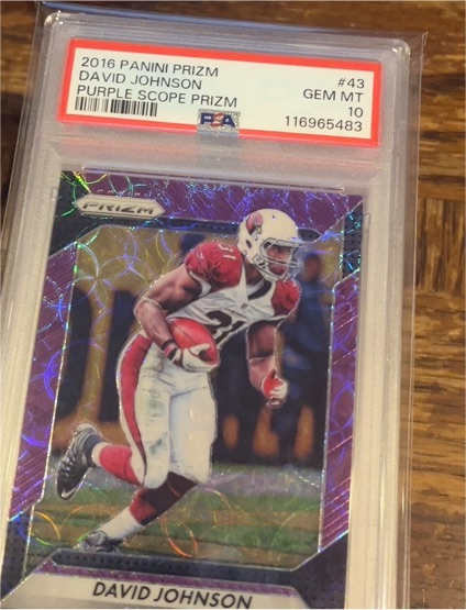 2016 Panini Prizm #43 David Johnson — front