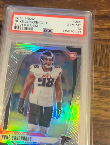 2024 Panini Prizm #386 Ruke Orhorhoro — front