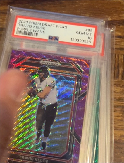 2023 Panini Prizm Draft Picks #95 Travis Kelce — front