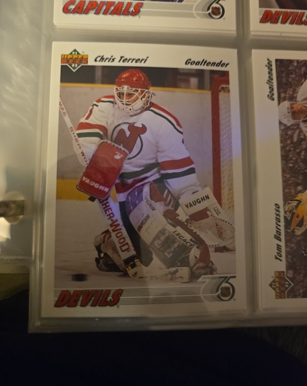 1991-92 Upper Deck #115 Chris Terreri — front