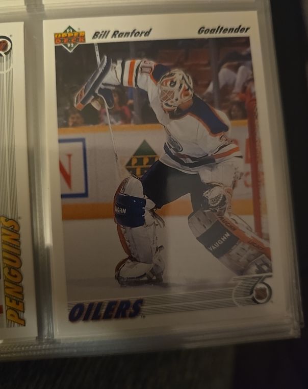 1991-92 Upper Deck #97 Bill Ranford — front