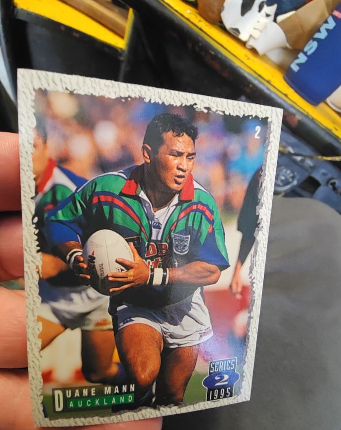 1995 Dynamic Series 2 #2 Duane Mann — front