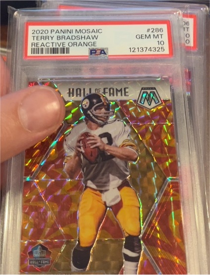 2020 Panini Mosaic #286 Terry Bradshaw — front
