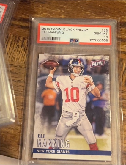 2016 Panini Black Friday #26 Eli Manning — front