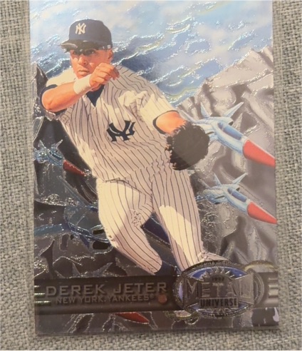 1997 Fleer Metal Universe #118 Derek Jeter — front