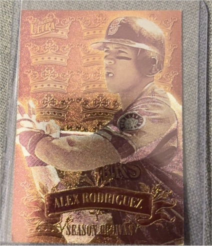 1997 Fleer Ultra Season Crowns #9 Alex Rodriguez — front
