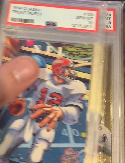 1994 Classic NFL Draft #103 Trent Dilfer (RC) — front
