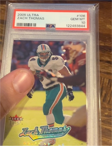 2005 Fleer Ultra #106 Zach Thomas — front