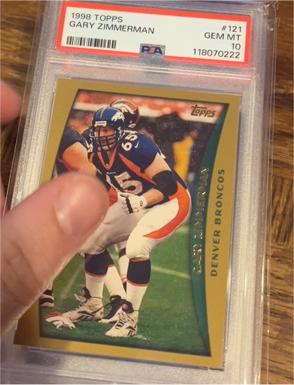 1998 Topps #121 Gary Zimmerman — front