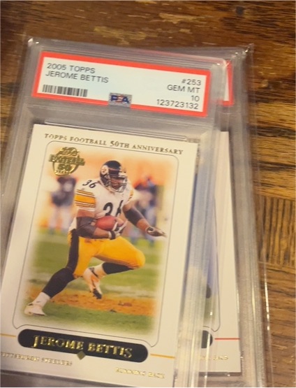 2005 Topps #253 Jerome Bettis — front