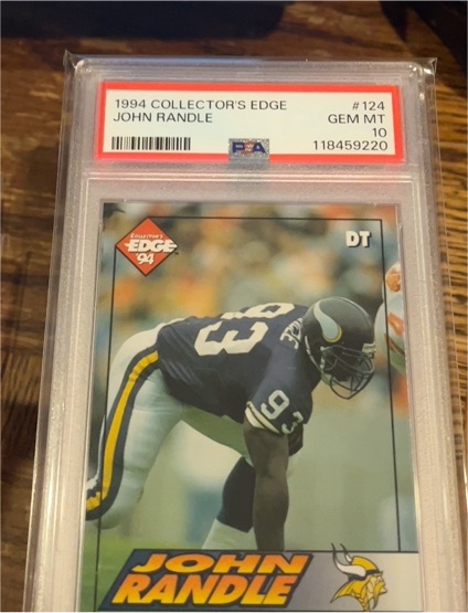 1994 Collector's Edge #124 John Randle — front