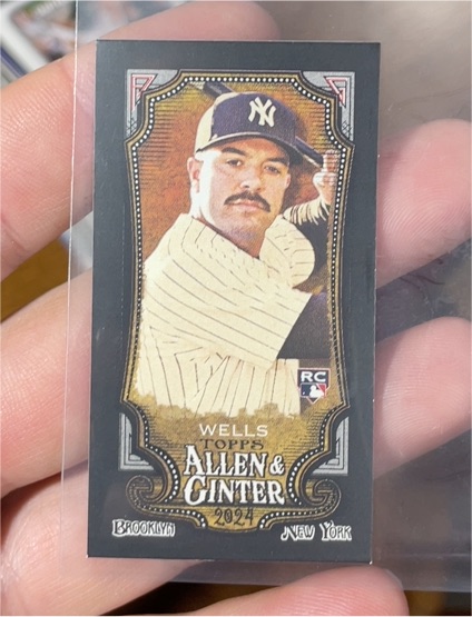 2024 Topps Allen & Ginter Mini #53 Austin Wells — front