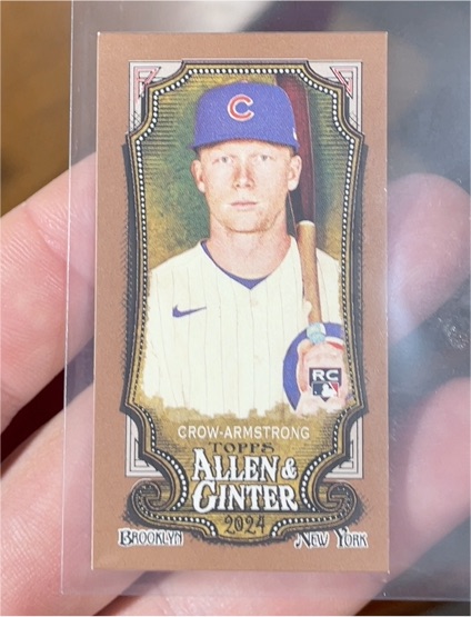 2024 Topps Allen & Ginter #46 Pete Crow-Armstrong — front