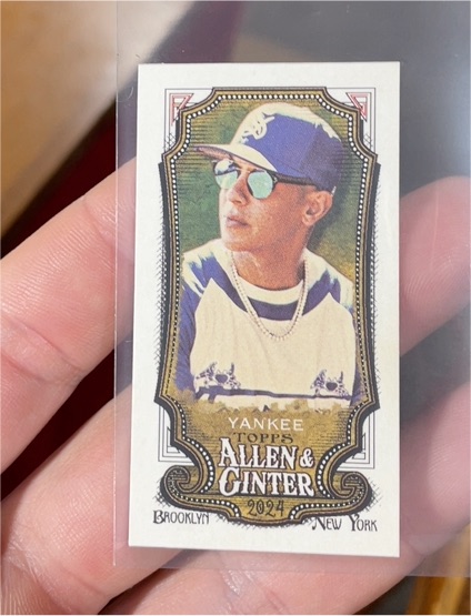 2024 Topps Allen & Ginter Mini #300 Daddy Yankee — front
