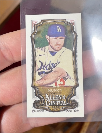 2024 Topps Allen & Ginter Mini #141 Max Muncy — front