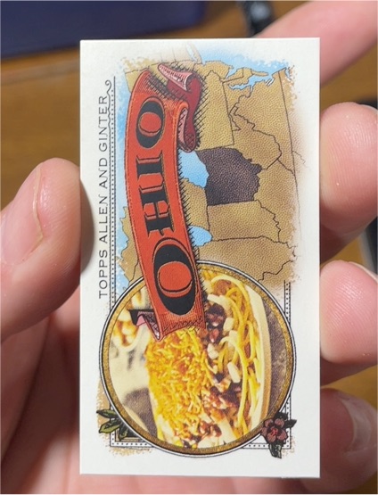 2024 Topps Allen and Ginter Mini 50 States #50S-33 Ohio — front