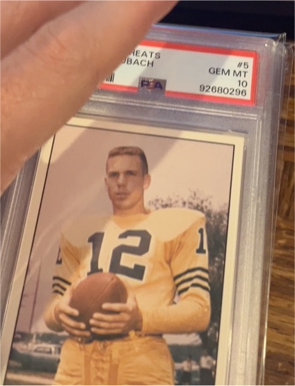 1981 TCMA Greats #5 Roger Staubach — front