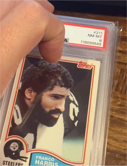 1982 Topps #211 Franco Harris — front