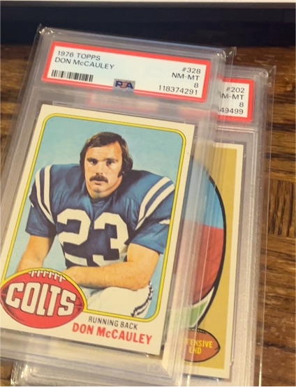 1976 Topps #328 Don McCauley — front