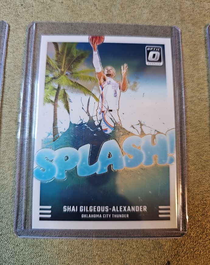 2024-25 Donruss Optic #6 Shai Gilgeous-Alexander Splash! — front