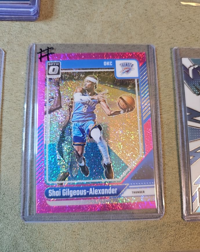 2024-25 Donruss Optic #127 Shai Gilgeous-Alexander — front