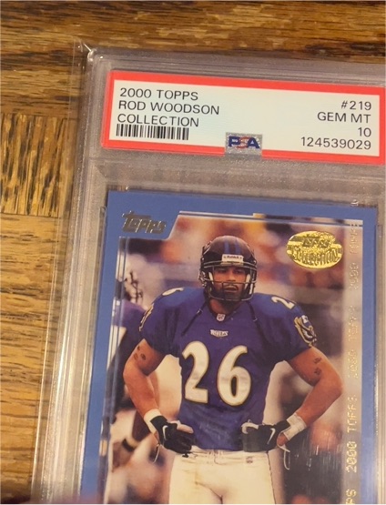 2000 Topps #219 Rod Woodson — front