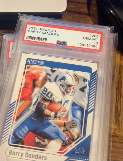 2024 Donruss #266 Barry Sanders — front