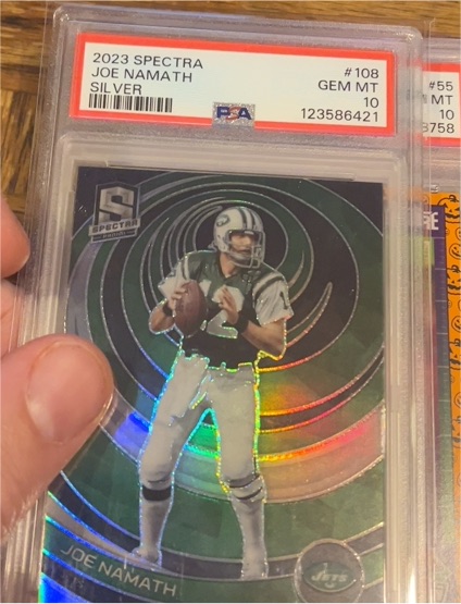 2023 Panini Spectra #108 Joe Namath — front