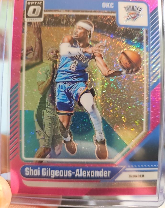 2024-25 Donruss Optic #127 Shai Gilgeous-Alexander — front