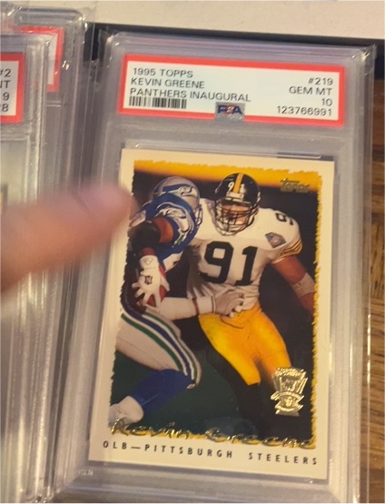 1995 Topps #219 Kevin Greene — front