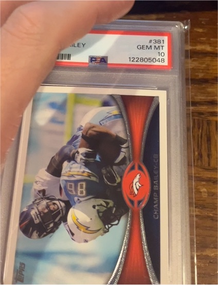 2012 Topps #381 Champ Bailey — front