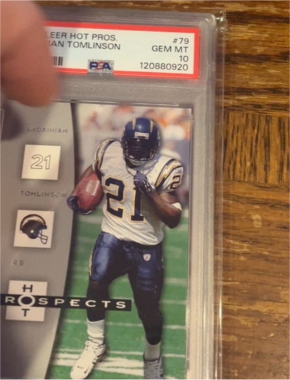 2006 Fleer Hot Prospects #79 LaDainian Tomlinson — front