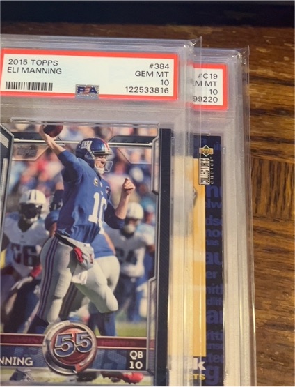 2015 Topps #384 Eli Manning — front