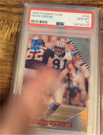 1996 Stadium Club #330 Kevin Greene — front
