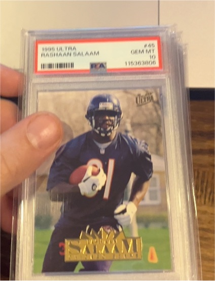 1998 Ultra #45 Rashaan Salaam — front