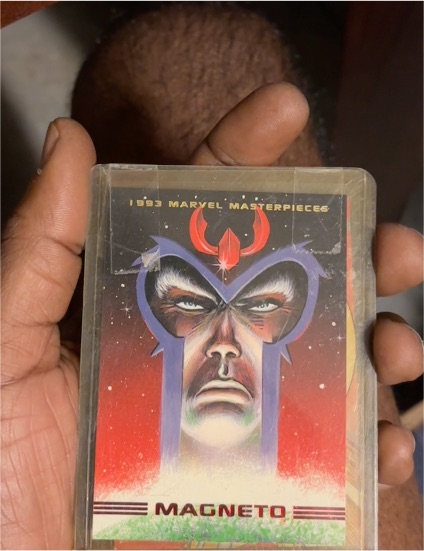 1993 Marvel Masterpieces #39 Magneto — front