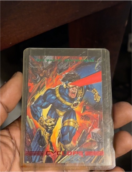 1993 SkyBox Marvel Masterpieces #7 Cyclops — front